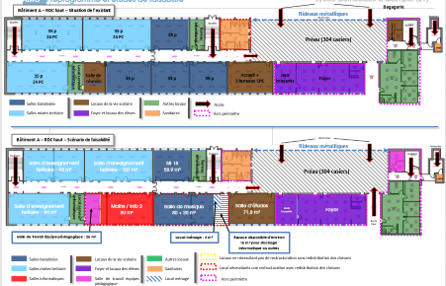 Assistance à maîtrise d’ouvrage de programmation fonctionnelle, architecturale, environnementale et technique pour le Lycée Cornouaille à Quimper (29) par ELIX